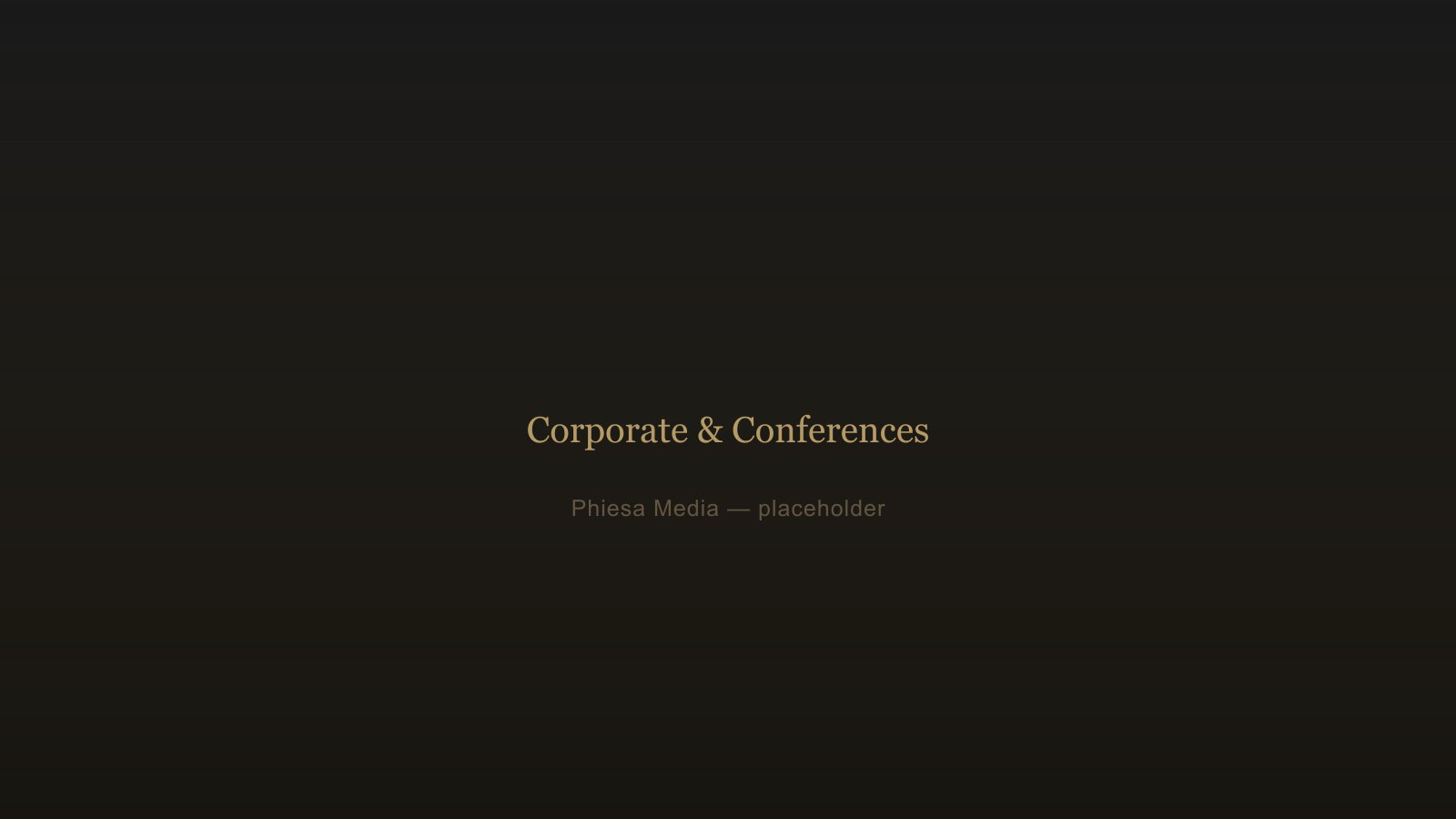 2-minute event recap video for internal conference communications